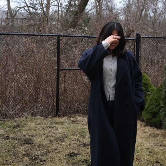 Medium / Oversized Vintage Les Modes Ellabee Long Coat! - Picture 4 of 7